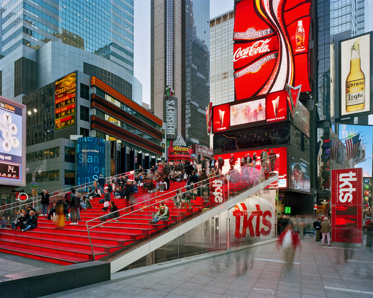 Taquillas de TKTS en Times Square.