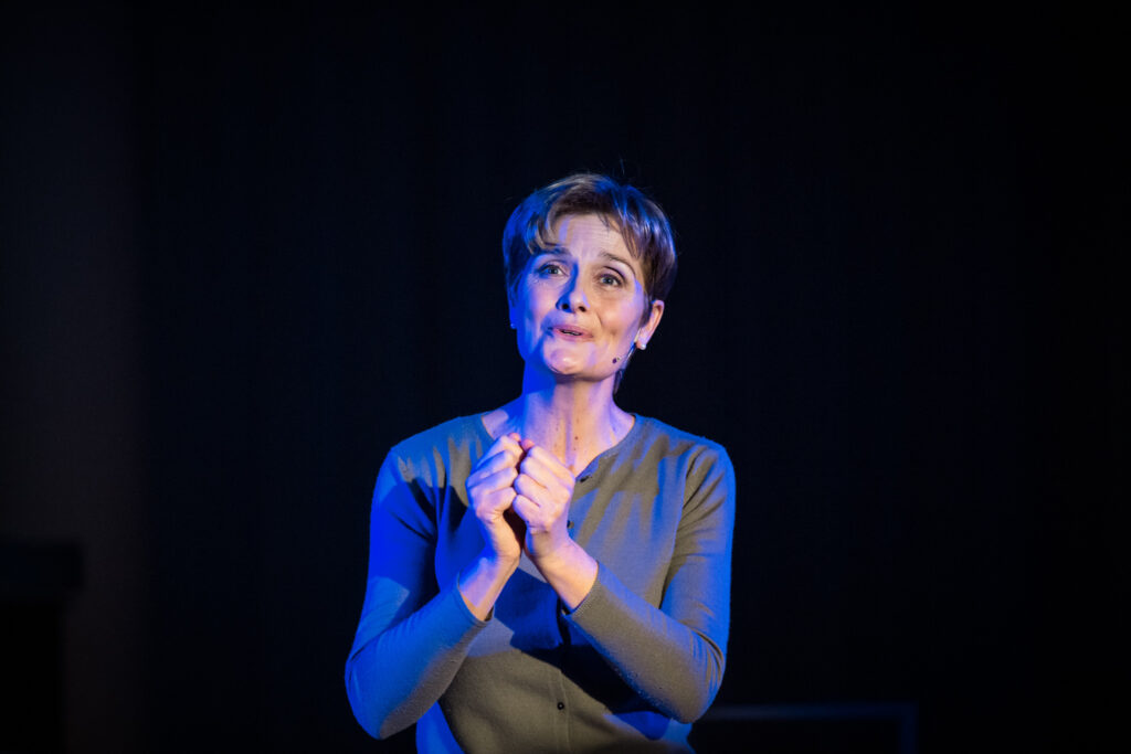 Lucila Gandolfo regresa con este unipersonal en homenaje a Julie Andrews. Créditos: SMW Press.